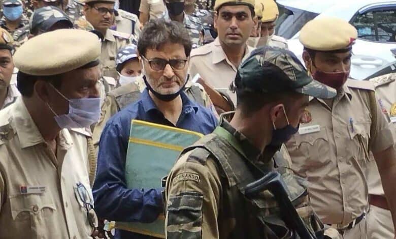 टेरर फन्डिंग मामले में यासीन मालिक को उम्र कैद की सजा , 10 लाख का आर्थिक जुर्माना भी