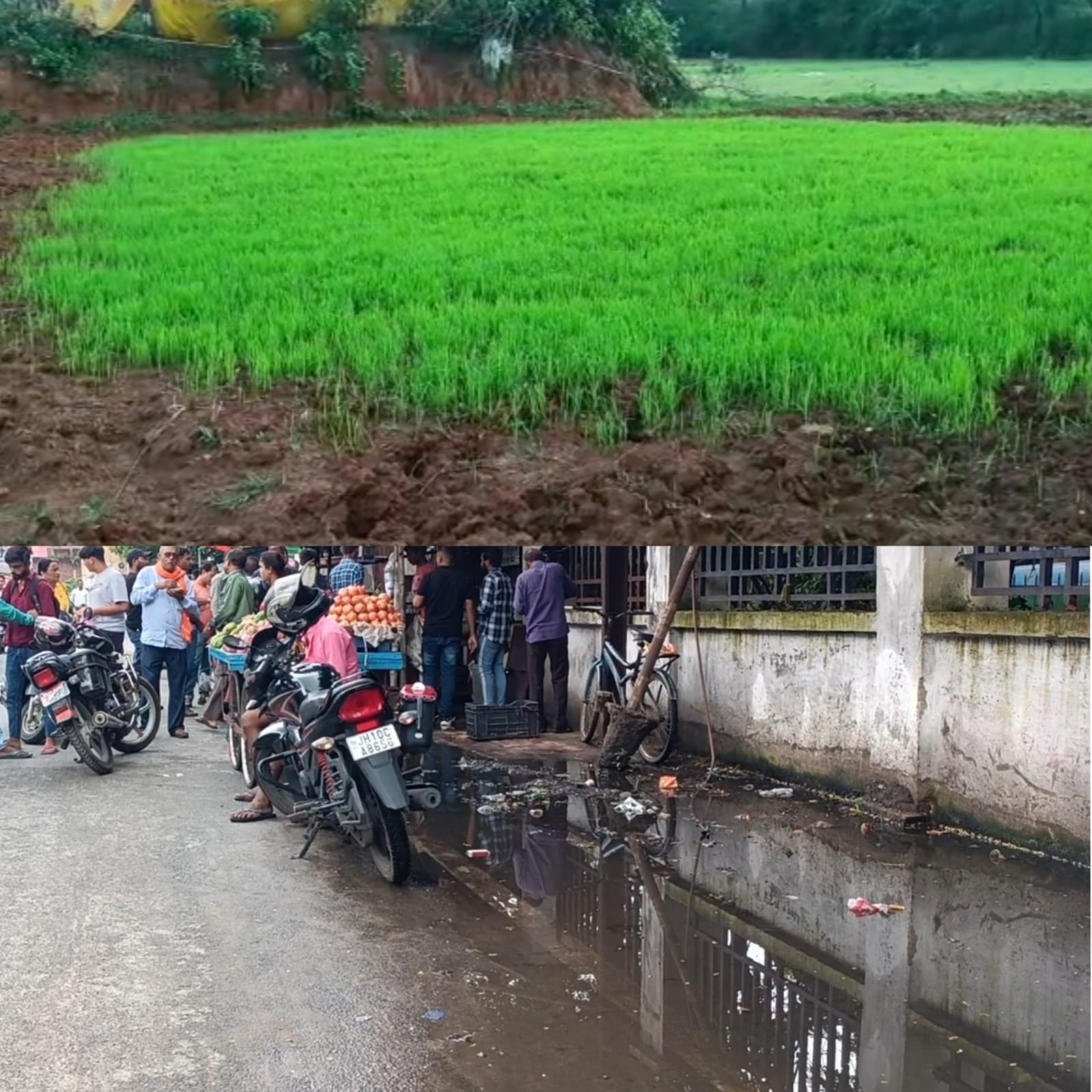 DHANBAD : सावन ने करवट भर ली कि बिगड़ गई शहर की सूरत 