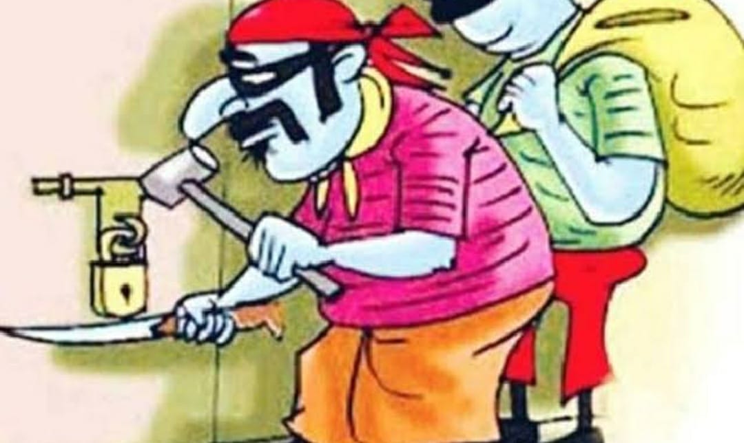 दुर्गा पूजा में चोरों ने काटी चांदी, करोड़ों रूपए ले उड़े चोर