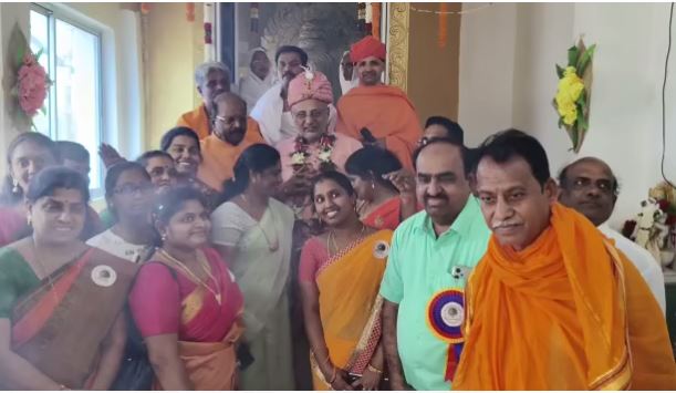 गिरिडीह के मधुबन पहुंचे राज्यपाल सीपी राधाकृष्णन, मंदिर कमिटी के सदस्यों ने किया भव्य स्वागत