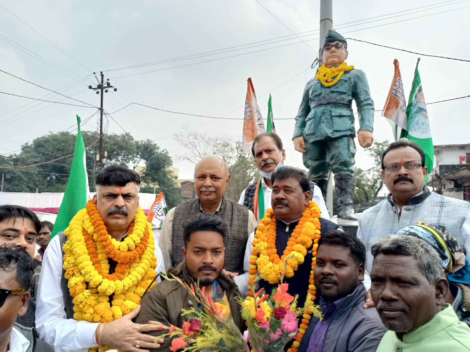 धरती आबा की जन्मस्थली पहुंची कांग्रेस, जन-जागरण अभियान के बहाने केंद्र पर साधा निशाना