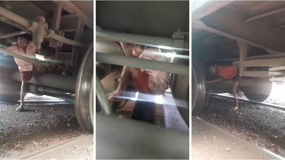 खौफनाक कदम! 4 बच्चे मालगाड़ी के चक्कों के बीच बैठ कर रहे थे सफर, वीडियो वाइरल