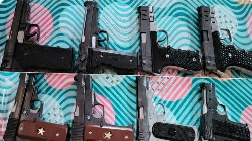 पुलिस ने सुजीत सिन्हा गिरोह के एक सदस्य को किया गिरफ़्तार, आठ पिस्टल भी बरामद 
