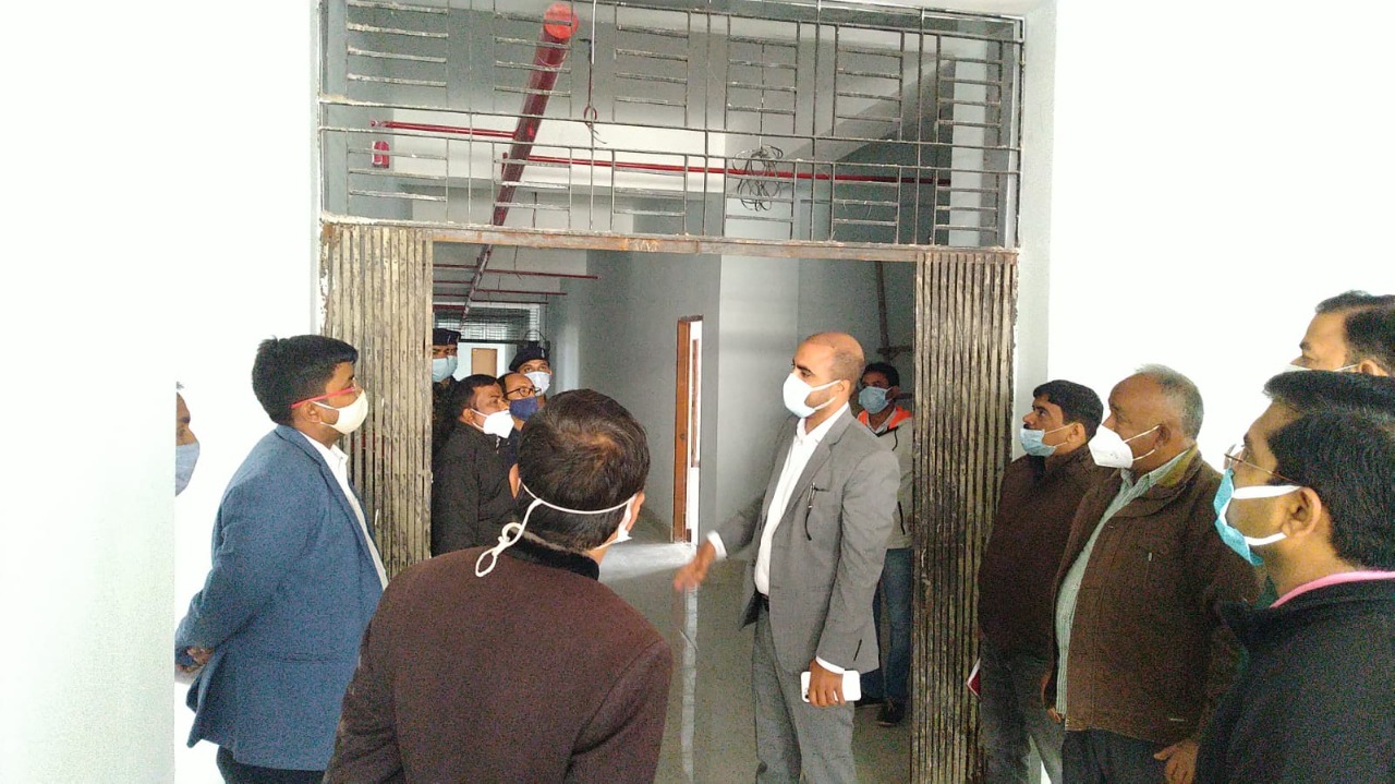 नये भवन में जल्द शिफ्ट होगा डीसी ऑफिस, अधिकारियों के साथ डीसी ने किया निरीक्षण