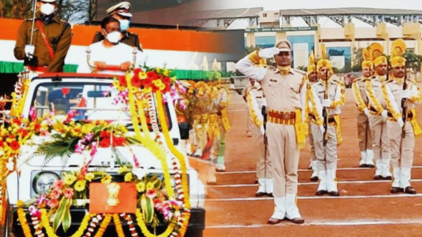 राज्य में स्वतंत्रता दिवस की तैयारी पुरी, कल मोरहाबादी में राज्यपाल लहराएंगे झंडा, परेड का फाइनल रहर्सल हुआ पूरा
