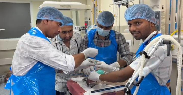 जमशेदपुर:MGM में हुई प्री-मैच्योर बच्चों के लिए सर्फेक्टेंट थेरेपी की शुरुआत,पहली बार 30-32 सप्ताह के नवजात को दी गई थेरेपी