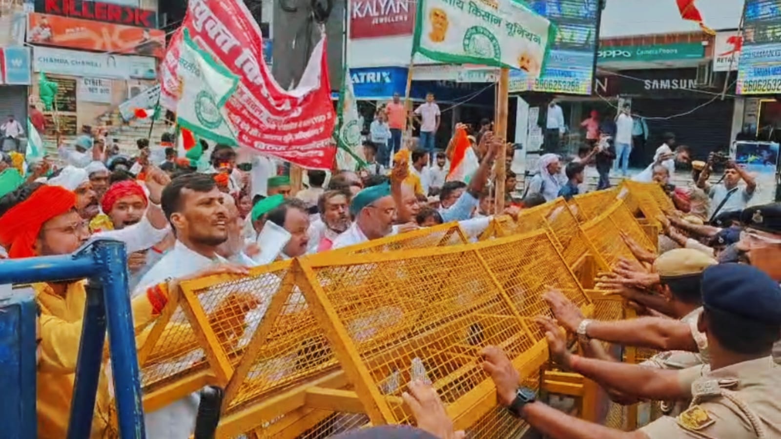 बिहार में किसानों का बड़ा आंदोलन: जमीन, खाद और बिजली की मन को लेकर सड़कों पर उतरे लोग