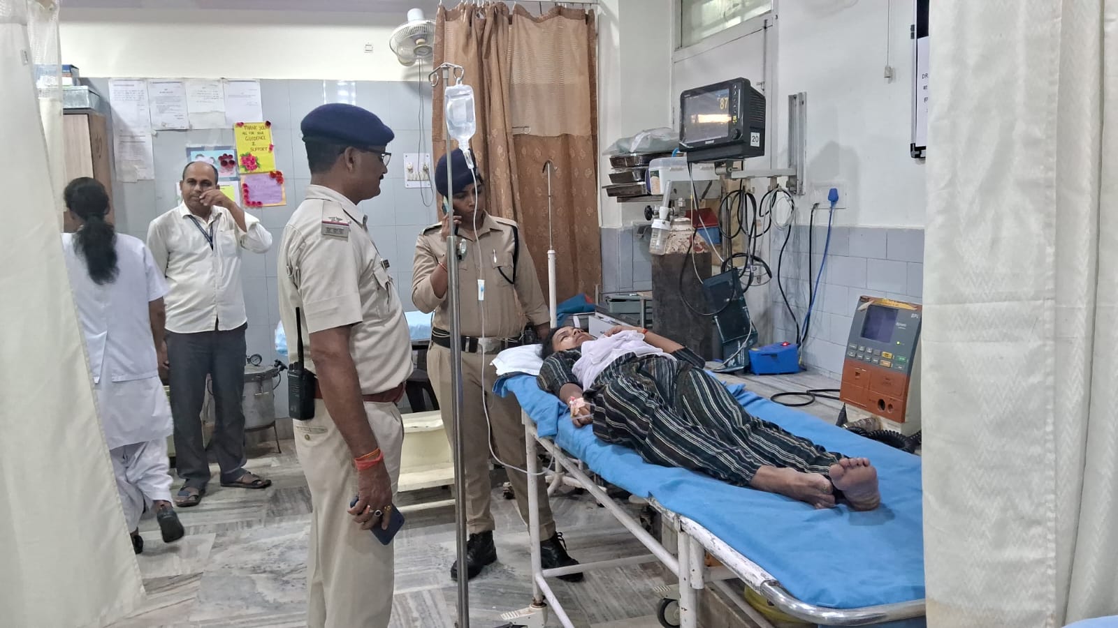 रांची रेलवे स्टेशन पर हादसा, आरपीएफ जवानों की मुस्तैदी से बची युवती की जान