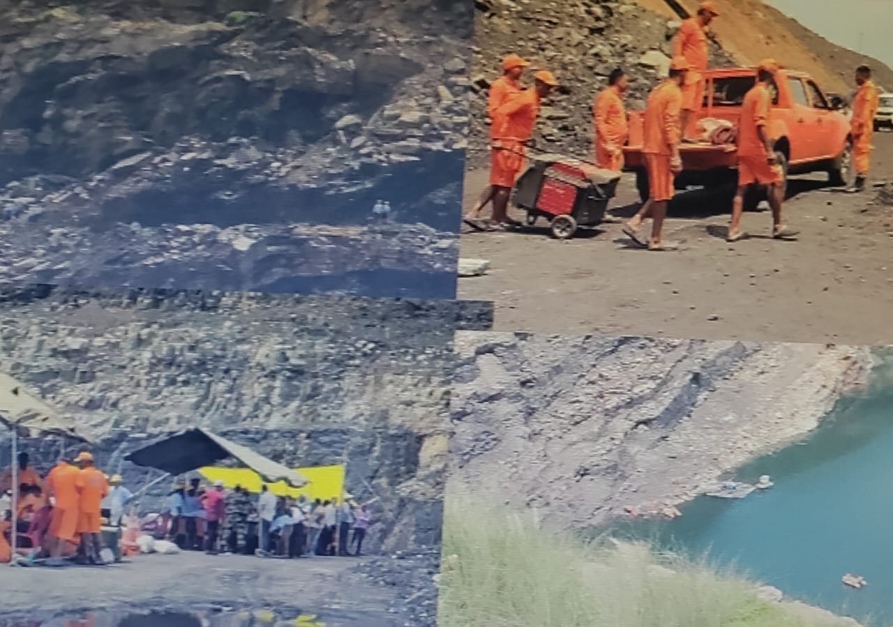 Big Update: कतरास हादसे में एनडीआरएफ की टीम ने बचाव कार्य संभाला  तो दोपहर कैसे निकला एक शव ,पढ़िए !!