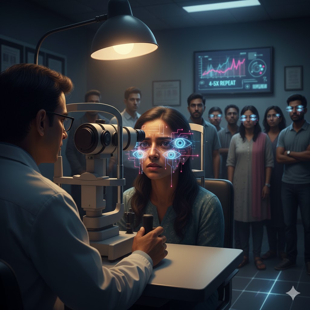 मोतियाबिंद ऑपरेशन में बड़ा गड़बड़झाला! मरीज की दो आंखें, लेकिन ऑपरेशन हो गया 9 बार