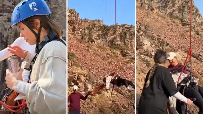 Bungee Jumping के दौरान लड़के को आया हार्ट अटैक, फिर उसके बाद जो हुआ देखिए-VIDEO