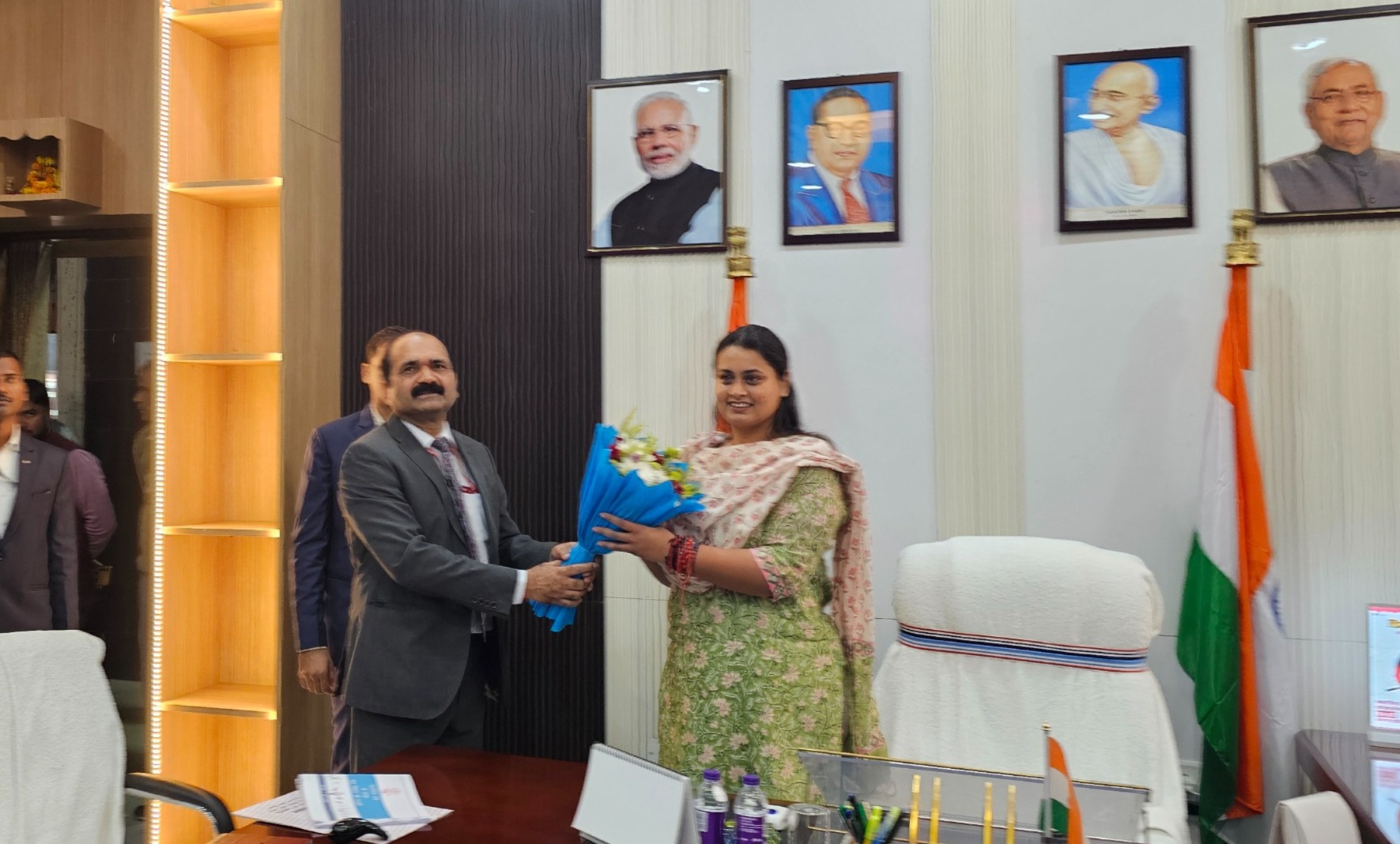 खेल मंत्री श्रेयसी सिंह ने की खेल विभाग की योजनाओं एवं परियोजनाओं की समीक्षा,बताया अपना लक्ष्य