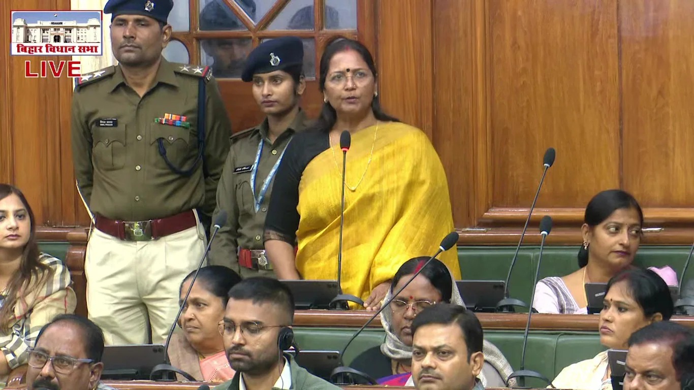 बिहार विधानसभा में "फेमिली राजनीति" की दिखी झलक ::मंगलवार को कुछ ऐसे कैमरे कैद हुआ एनडीए का परिवारवाद !