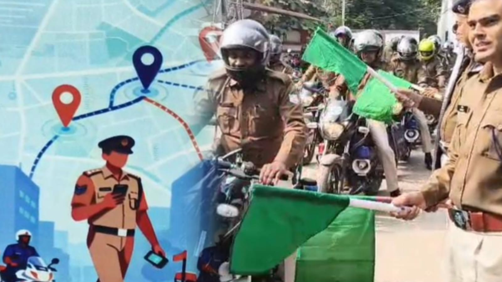 देवघर की गलियों में अब होगी सघन पुलिस गश्ती, SP ने लॉन्च किया e-beat App, बाइक पेट्रोलिंग से बढ़ेगी सुरक्षा