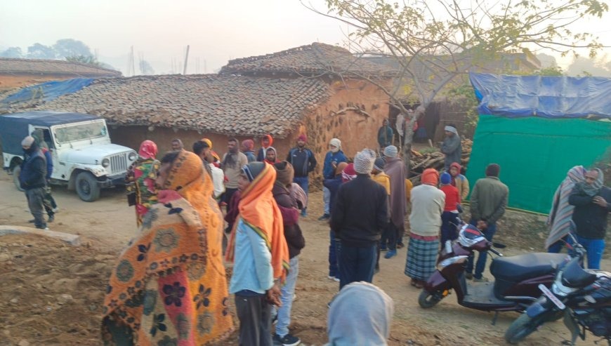 गढ़वा में सनसनी: पति ने गहरी नींद में सोती हुई पत्नी को टांगी से काटकर उतारा मौत के घाट