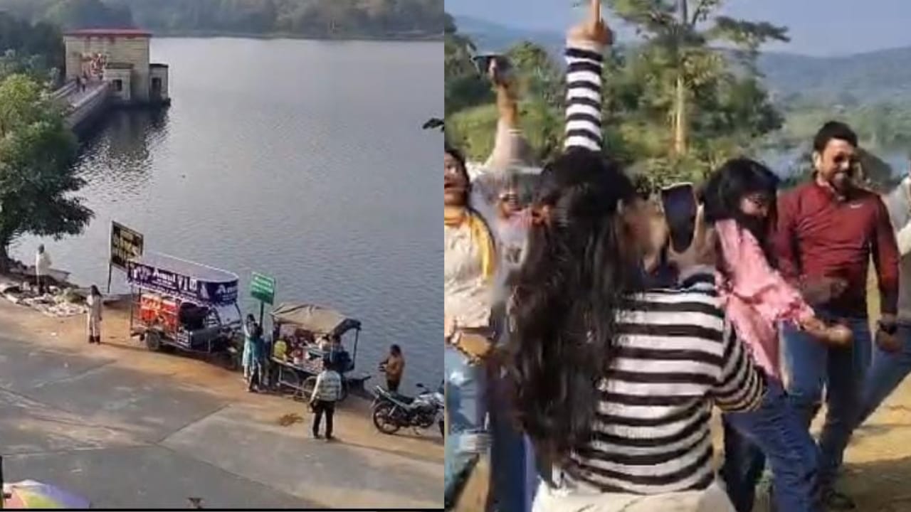 लोगों पर अभी से छाने लगा नए साल का खुमार, पिकनिक स्थलों पर जुटने लगी भीड़