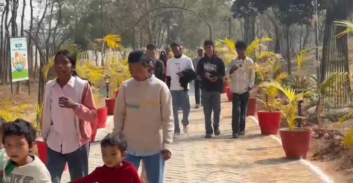 गुमलावासियों को मिला नए साल का बड़ा तोहफा, बायोडायवर्सिटी पार्क का हुआ उद्घाटन 