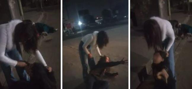 मेरे बाबू से गुलु गुलु करेगी तो...एक ही लड़के के लिए बीच सड़क झोटा-झोटी करने लगी दो लड़कियाँ, फिर जो हुआ देखिए