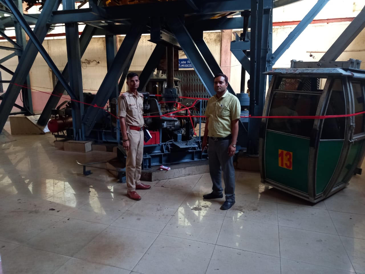 त्रिकुट रोपवे हादसा : लापरवाही या दुर्घटना..?  जांच के लिए रोपवे सील